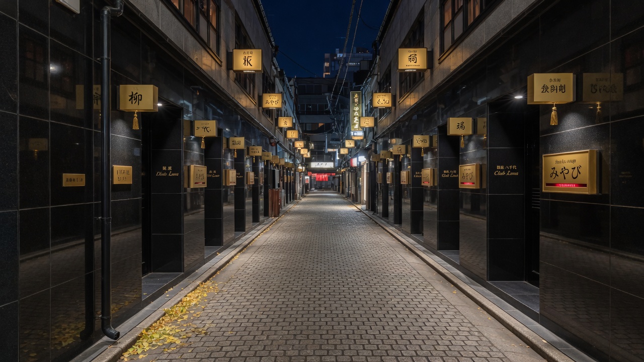 Umeda / Kitashinchi, Osaka at night